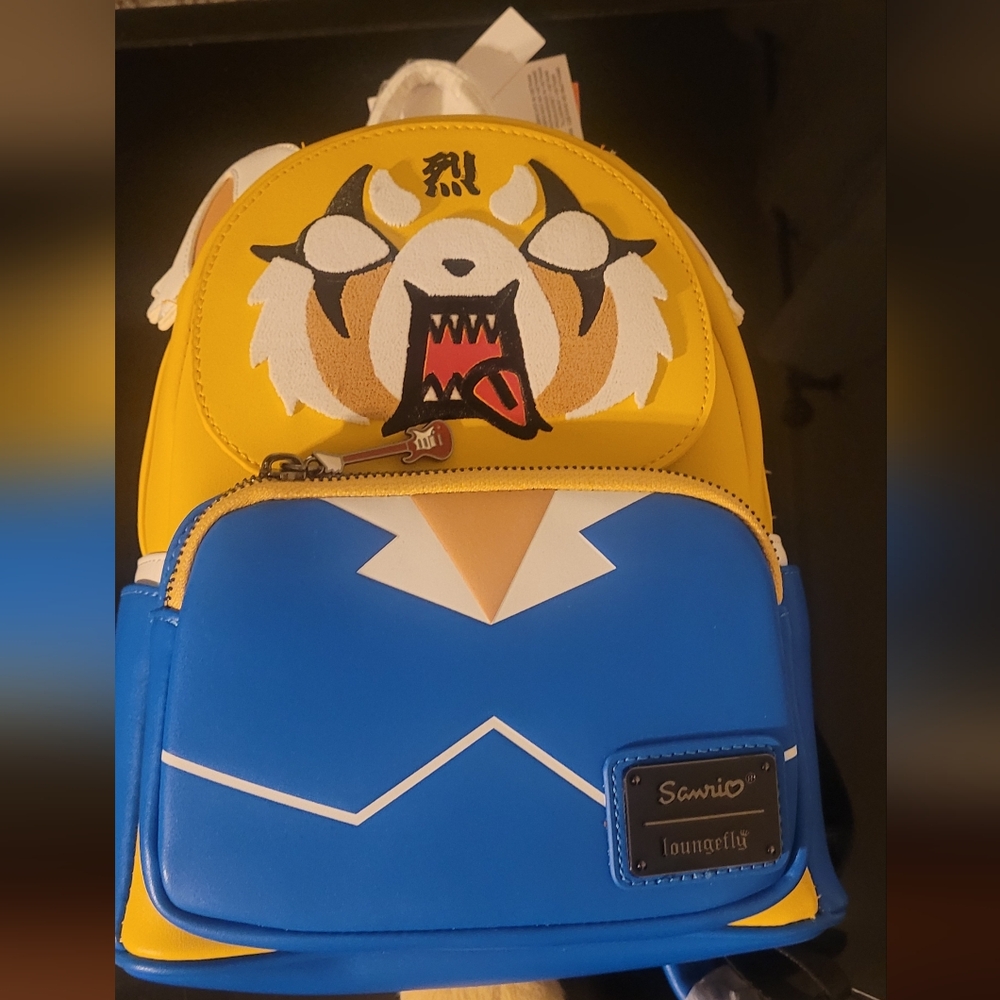 Sanrio Loungefly Aggretsuko Mini Backpack